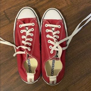personalized maroon converse
